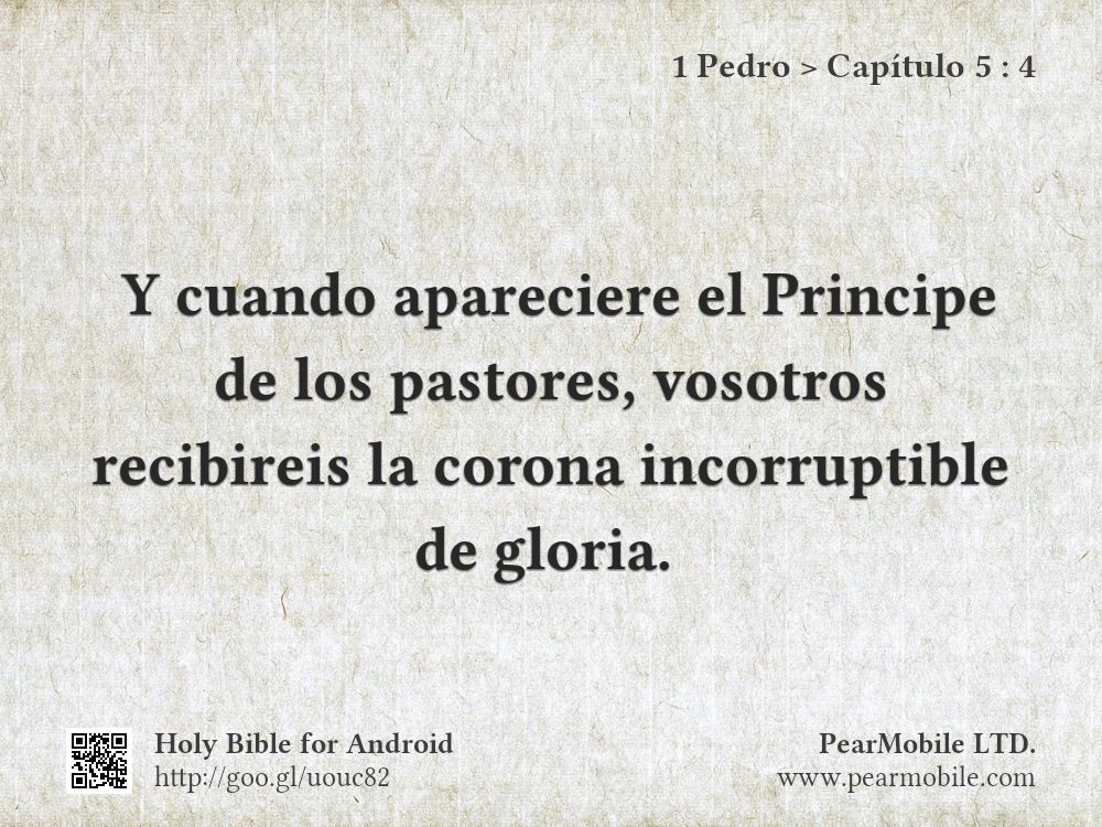 1 Pedro, Capítulo 5:4
